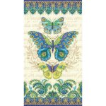 (image for) Peacock Butterflies Counted Cross Stitch Kit